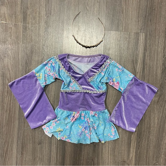 Dansco Mulan Princess Dance Costume - Picture 1 of 5